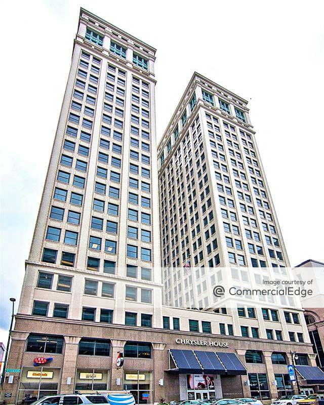 Chrysler House 719 Griswold Street, Detroit, MI Office Space